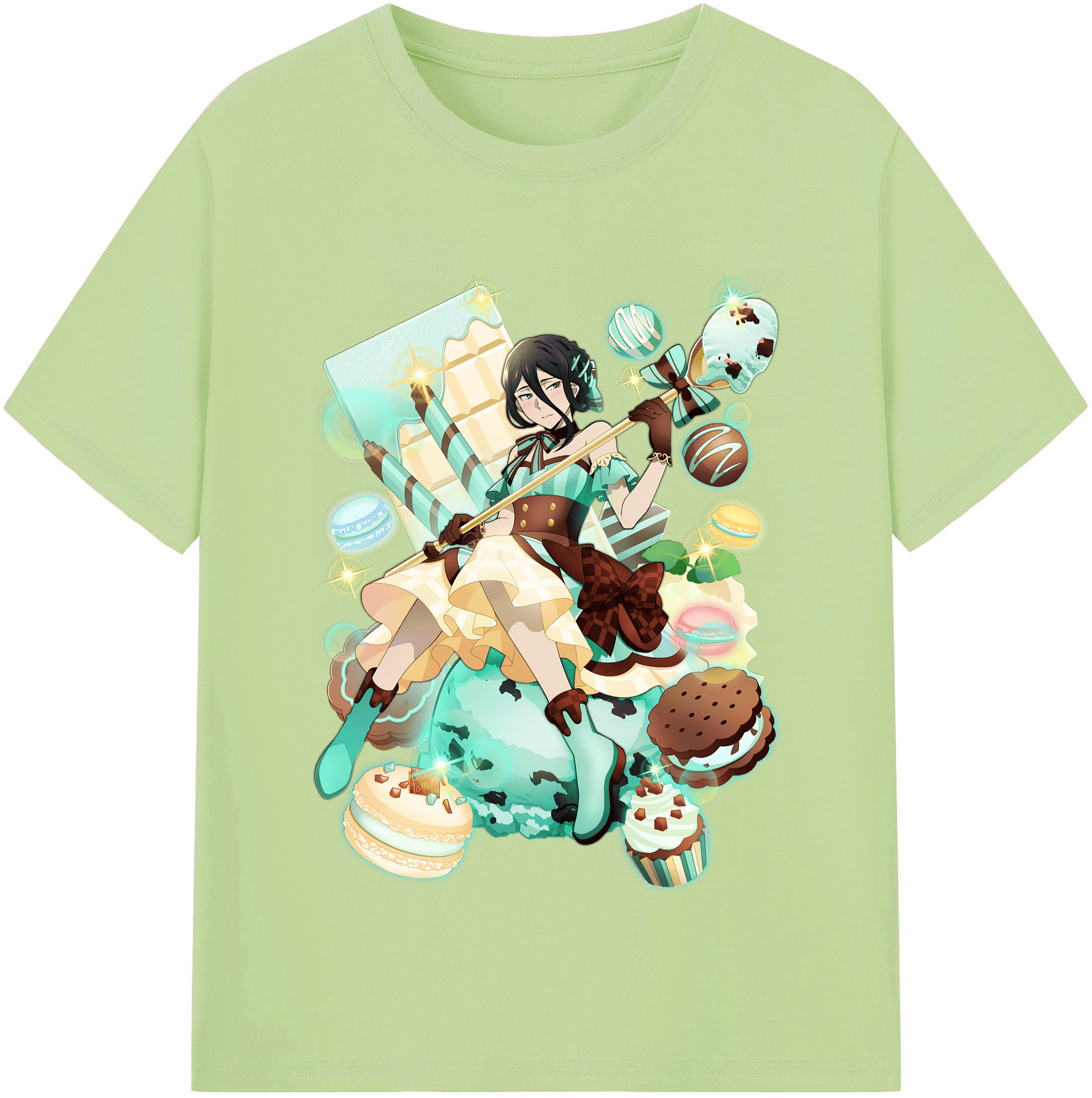（画像用） 文豪ストレイドッグス Bungo Stray Dogs 綿100％半袖Tシャツ（フロントプリント）